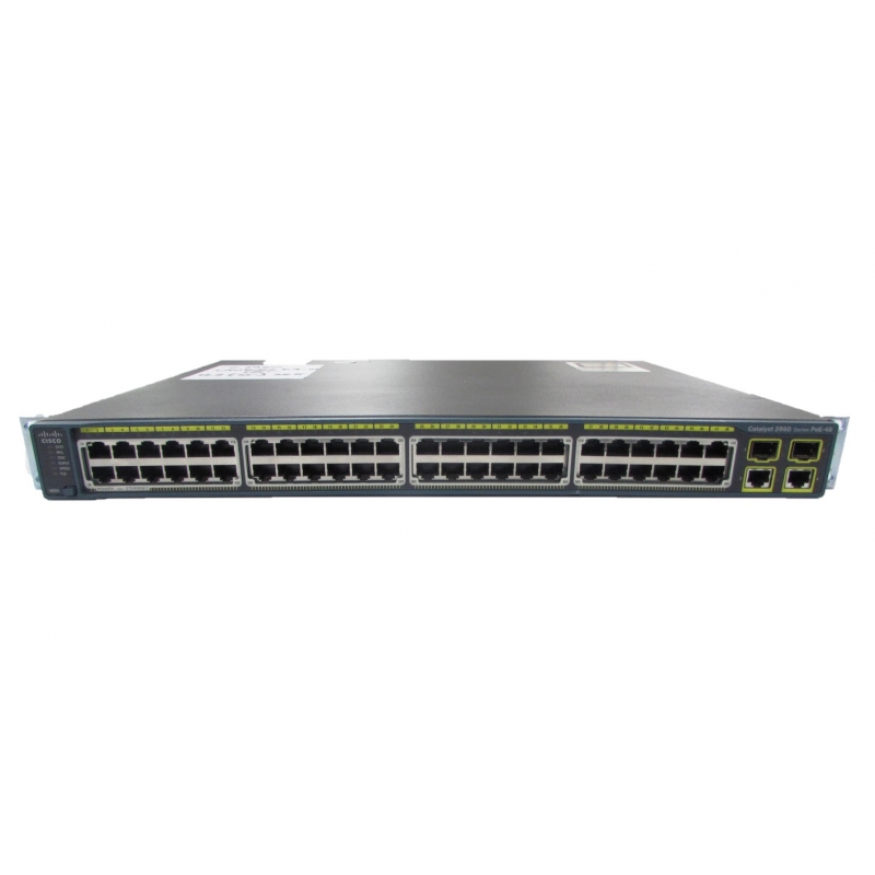 Original New Catalyst 2960X 48 Port Gigabit Ethernet Switch WS-C2960-48PST-L