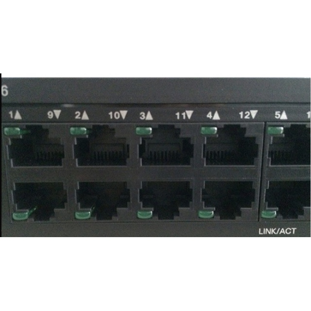SF95D-16 16-Port 10/100 Desktop Switch 16 RJ-45 Connectors for 10BASE-T/100BASE-TX