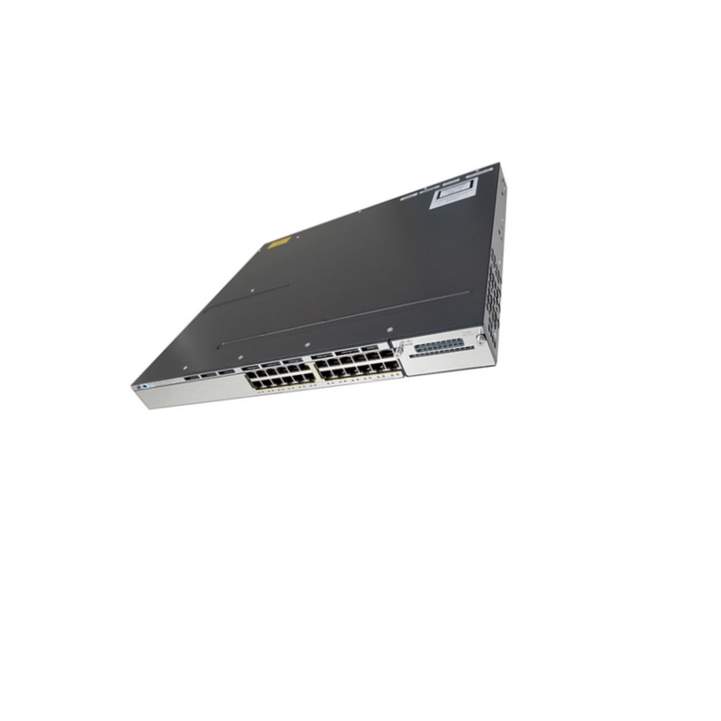 Used WS-C3750X-24T-S 24 Ports Network Switch Without POE IP Base With Two Power Supplies