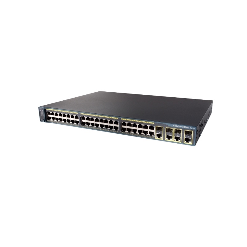  Cisco Original Used Switch WS-C2960G-48TC-L 48 10/100/1000 4 T/SFP LAN BaseImage Network Switch