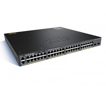 Original New 10/100/1000 Mbps 2960-X 48 GigE PoE 370W. 4 X 1G SFP. LAN Base Switch WS-C2960X-48TS-LL