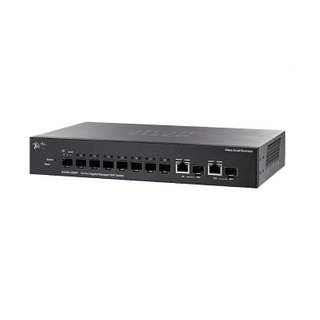  Cisco Original New Layer 3 SG350-10SFP 10-port Gigabit Managed SFP Small Switch