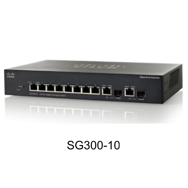 Cisco Original New SG300-10 Cisc O Small Business 300 Series Managed Switches