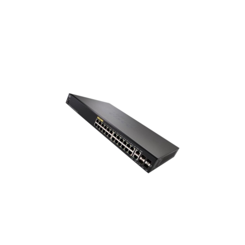 Cisco Network Small Switch SF350-24P 24-port 10/100 POE Managed Switch