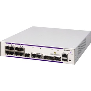 Alcatel-Lucent 6450 Gigabit Ethernet standalone chassis provide 8 PoE switch OS6450-P10