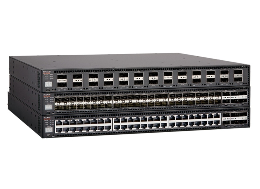 Original New Ruckus ICX 7750-48C Switch 48-Port 10/40 GBE Distributed Chassis Switch for Aggregation/Core ICX7750-48C