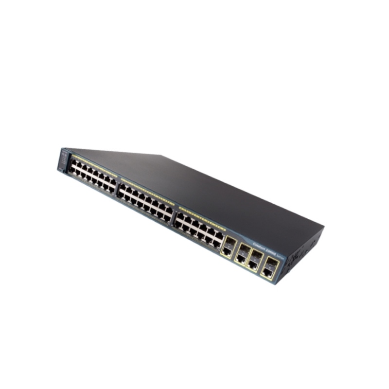  Cisco Original Used Switch WS-C2960G-48TC-L 48 10/100/1000 4 T/SFP LAN BaseImage Network Switch