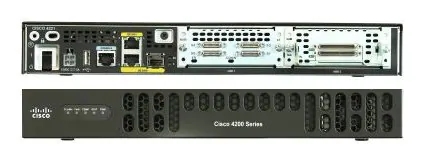 New Original ISR4000 Series Integrated Services Router 2GE 2NIM 8G FLASH 4G DRAM IPB ISR4221/K9 